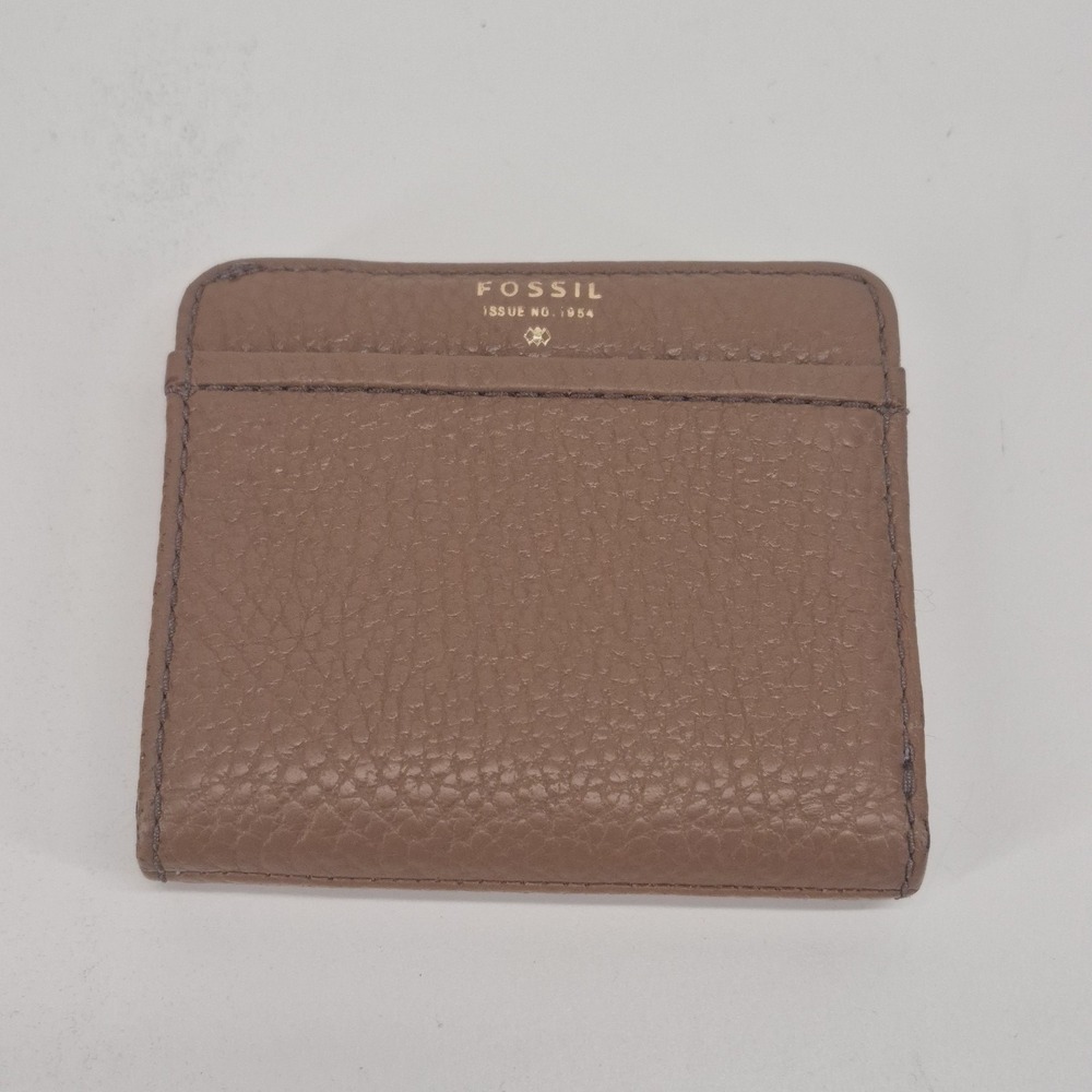 Fossil Tessa Bifold Wallet Brown Pebbled‎ Leather